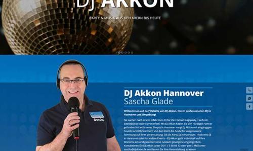 DJ Akkon Hannover - Meine neue Website ist online